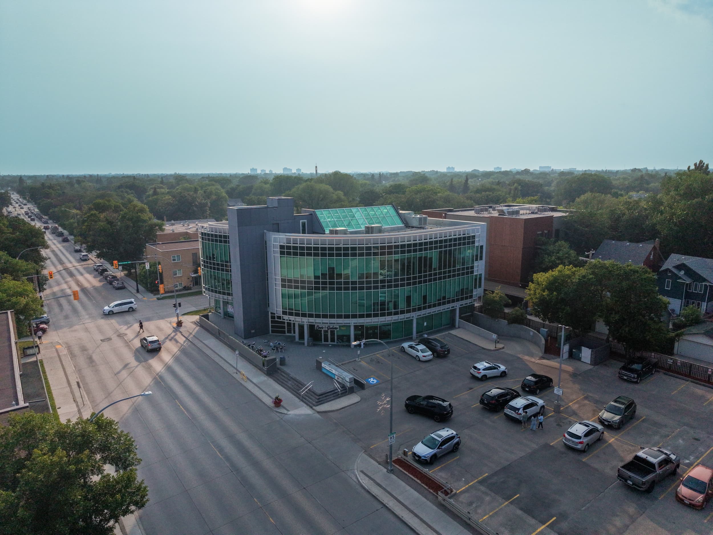 Aerial photo from recent work
