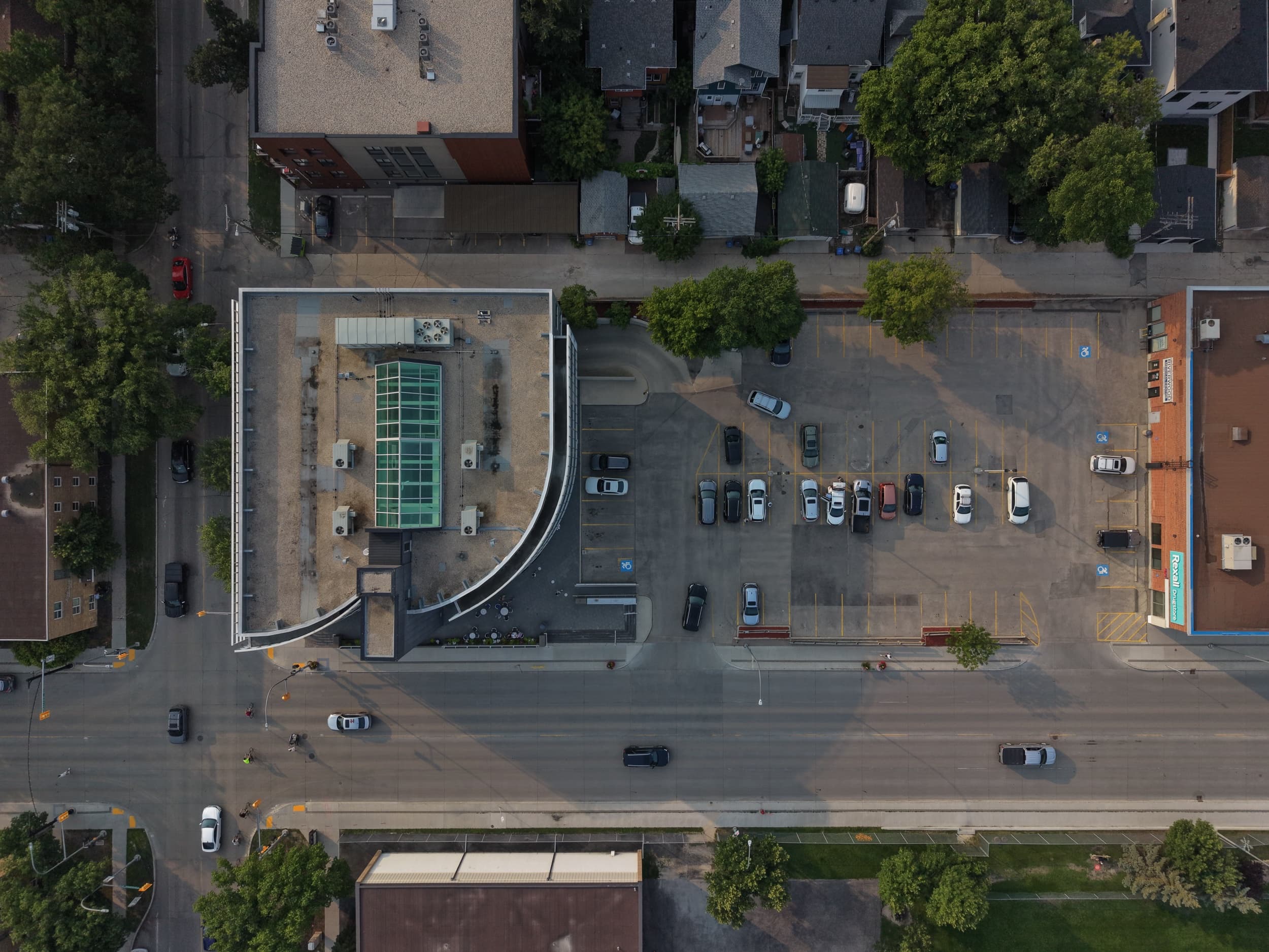 Aerial photo from recent work