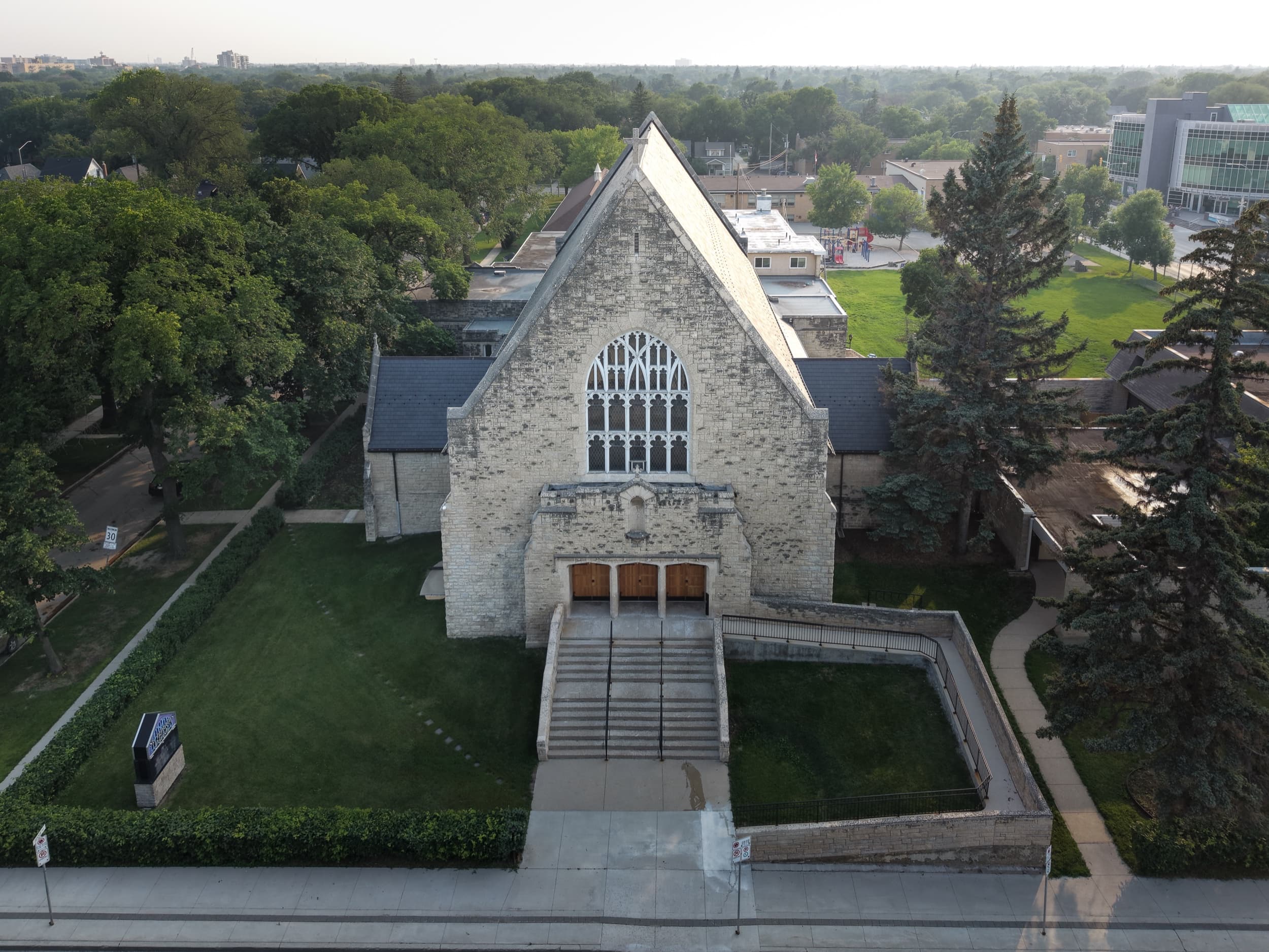 Aerial photo from recent work