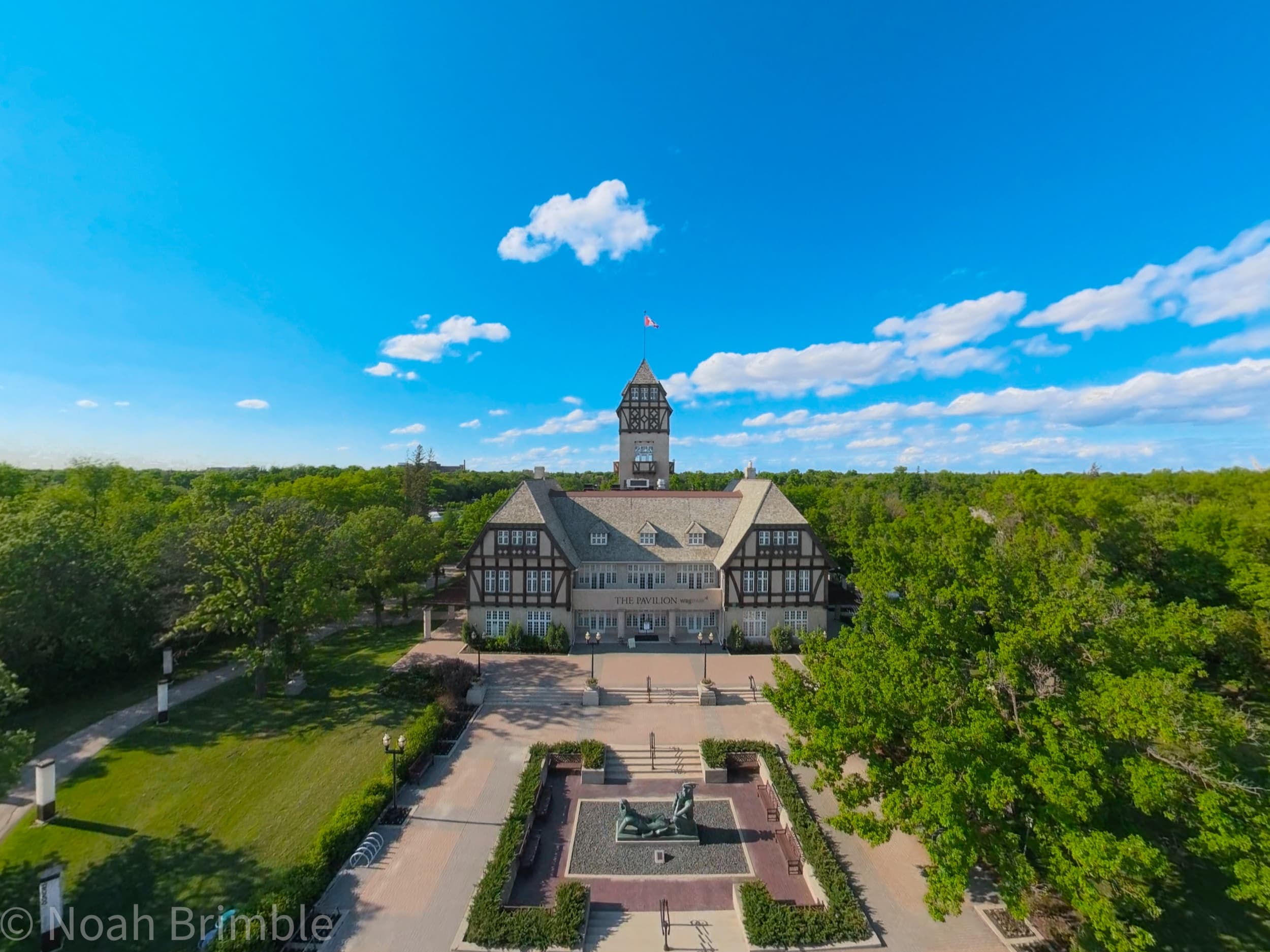 Aerial photo from recent work